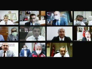 Bakan Koca, 11 ilin Sağlık Müdürü ile görüştü