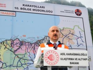 Bakan Adil Karaismailoğlu: “Zigana Tüneli inşaatının yüzde 70’i tamamlandı”