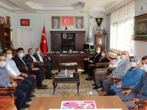 Başkan Sebahattin Ceyhun’dan belediyelere ziyaret