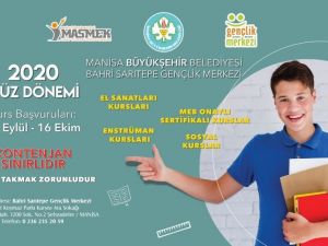 Gençlik merkezlerimizde kurs başvuruları başlıyor