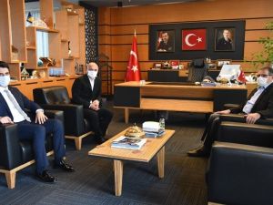 Milletvekili Şeker’den Oral’a ziyaret