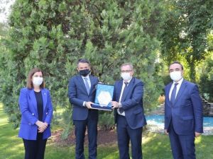 Edirne heyeti Tarım ve Orman Bakanı Pakdemirli’yi ziyaret etti