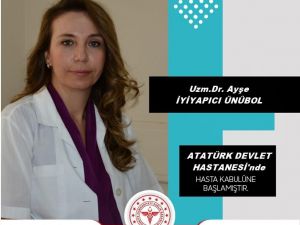 Atatürk Devlet Hastanesi’ne Nükleer Tıp ve Fiziksel Tıp uzmanı doktorları atandı