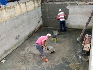 Manisa’da tarımsal sulama havuzunda yenileme