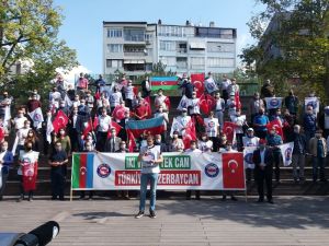 Eskişehir halkından kardeş ülke Azerbaycan’a destek
