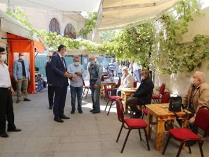 Vali Ali Çelik, Covid-19 tedbirlerini denetledi