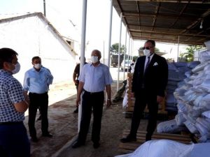 Sarıgöl’de TARİŞ depolarına korona denetimi