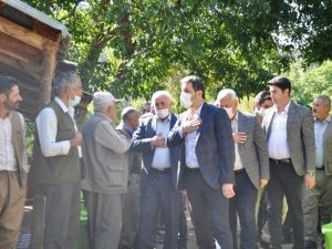 AK Parti heyeti Kato Dağı bölgesinde