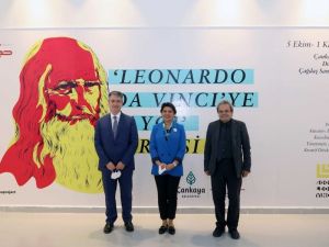“Leonardo da Vinci’ye Saygı” sergisi Başkent’te