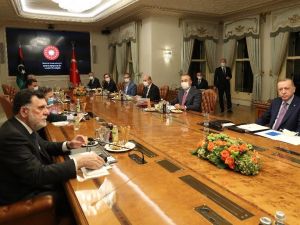 Cumhurbaşkanı Erdoğan: "Libyalıların refahı için her türlü desteği sürdürmeye hazırız"