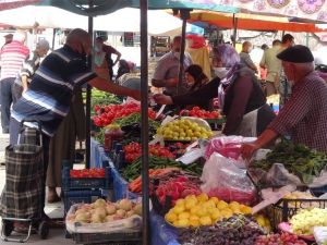 Havaların soğuması semt pazarlarını etkilemedi