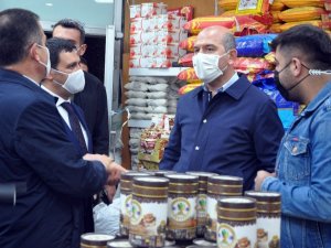 Bakan Soylu Yüksekova’da devam eden çalışmaları yerinde inceledi
