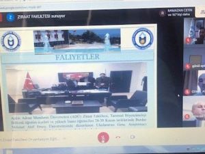 ADÜ Ziraat Fakültesi tanışma ve uyum ve toplantısı gerçekleşti
