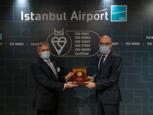 İstanbul Havalimanı uluslararası sertifikalara layık görüldü