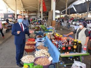 Salihli’de üretici pazarı yeniden açıldı