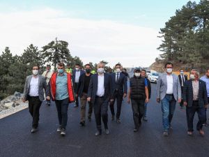Denizli Kayak Merkezinin yol sorunu sona erdi