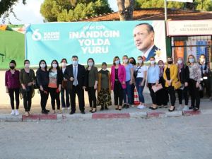 Kınık AK Parti Kadın Kolları Başkanlığına Nadide Mutluer yeniden seçildi