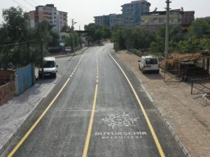 Aydın Büyükşehir Belediyesi Hasköy yolunu sıcak asfaltla buluşturdu