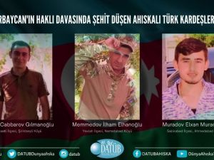 Üç Ahıska Türkü Azerbaycan’da şehit düştü