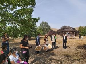 Çocuklara tabiat ve yaban hayatı anlatıldı