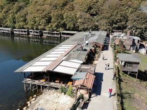 İstanbul’da 2 gün süren yağışların ardından vatandaşlar Saklıgöl’e akın etti