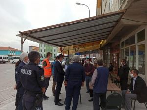 Aslanapa’da Korona virüs denetimleri