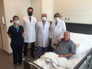 Yeni soluk borusuyla rahat bir nefese kavuştu