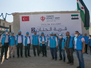 Türkiye Diyanet Vakfından Suriyeli savaş mağdurlarına “İyilik Konutu”