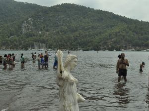 Kızkumu yerli ve yabancı turistlerin gözdesi olmaya devam ediyor