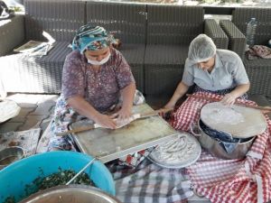 Huzurevinde hasat şenliği