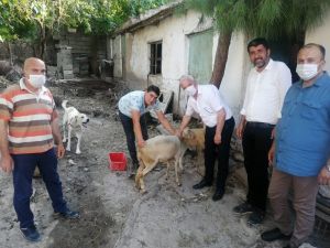 Saruhanlı Belediyesi Büyükbelen’de yaraları sardı