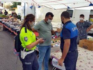 Söke’de pazaryerlerinde HES kodu uygulaması başladı.