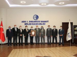 ASO 1.OSB’ye Güvenli Hizmet Belgesi