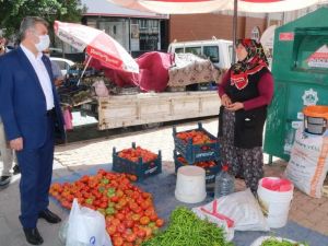 Başkan Altınsoy esnafları ziyaret etti