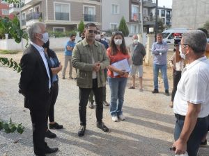 Başkan Günel, mobil makam aracı ile Davutlar’ı ziyaret etti