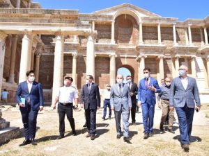 Sardes Antik Kenti’ne ziyaretçi merkezi kuruluyor