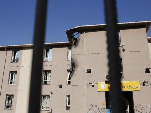 Balat’taki okulda şaşırtan görüntü