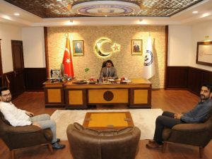 Nazilli Malatya Kültür ve Dayanışma Derneği Başkanı Mesut Öztunç’tan Aldemir’e ziyaret