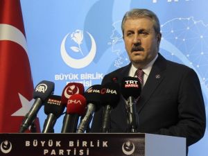 BBP Genel Başkanı Destici: "Anayasa Mahkemesi Üyesi bu şahsın tweet’ini çok tehlikeli bir söylem olarak nitelendirdiğimizi ifade etmek istiyorum"