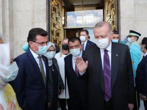 Cumhurbaşkanı Erdoğan, Gürkan ve Çalık’ı kabul etti