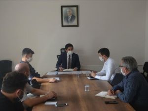 Bozdoğan’da Korona virüs denetimi ve değerlendirme toplantısı yapıldı