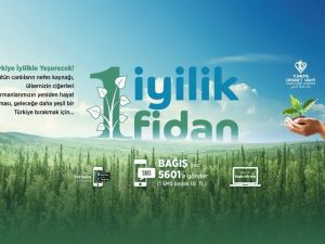 Türkiye Diyanet Vakfından “1 İyilik 1 Fidan” Kampanyası