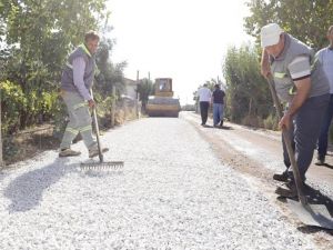Alaşehir’de binlerce dekar üzüm bağını tozdan kurtaran çalışma