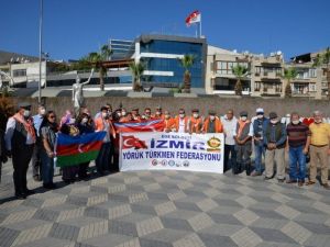 Menemen’den Azerbaycan’a "Yanınızdayız" mesajı