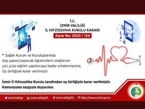 İzmir’de koronavirüs salgınına karşı yeni kararlar