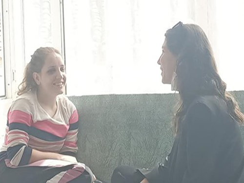 Koca dayağı mağduru kadını AK Parti Söke İlçe Teşkilatı sahip çıktı