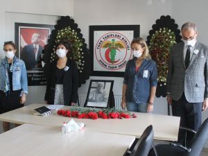 Korona virüsten hayatını kaybeden Dr. Ülkü, Aydın’da anıldı