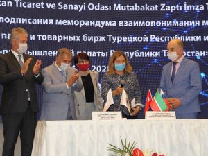 Tataristan Cumhurbaşkanı Minnihanov, Türk firmalara İzmir’den çağrı yaptı