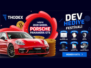 Thodex’ten Büyük Kampanya: Porsche Panamera Çekilişi