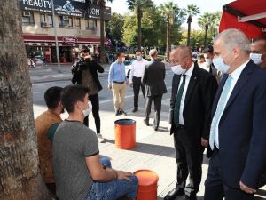 Denizli’de korona virüs denetimleri sürüyor